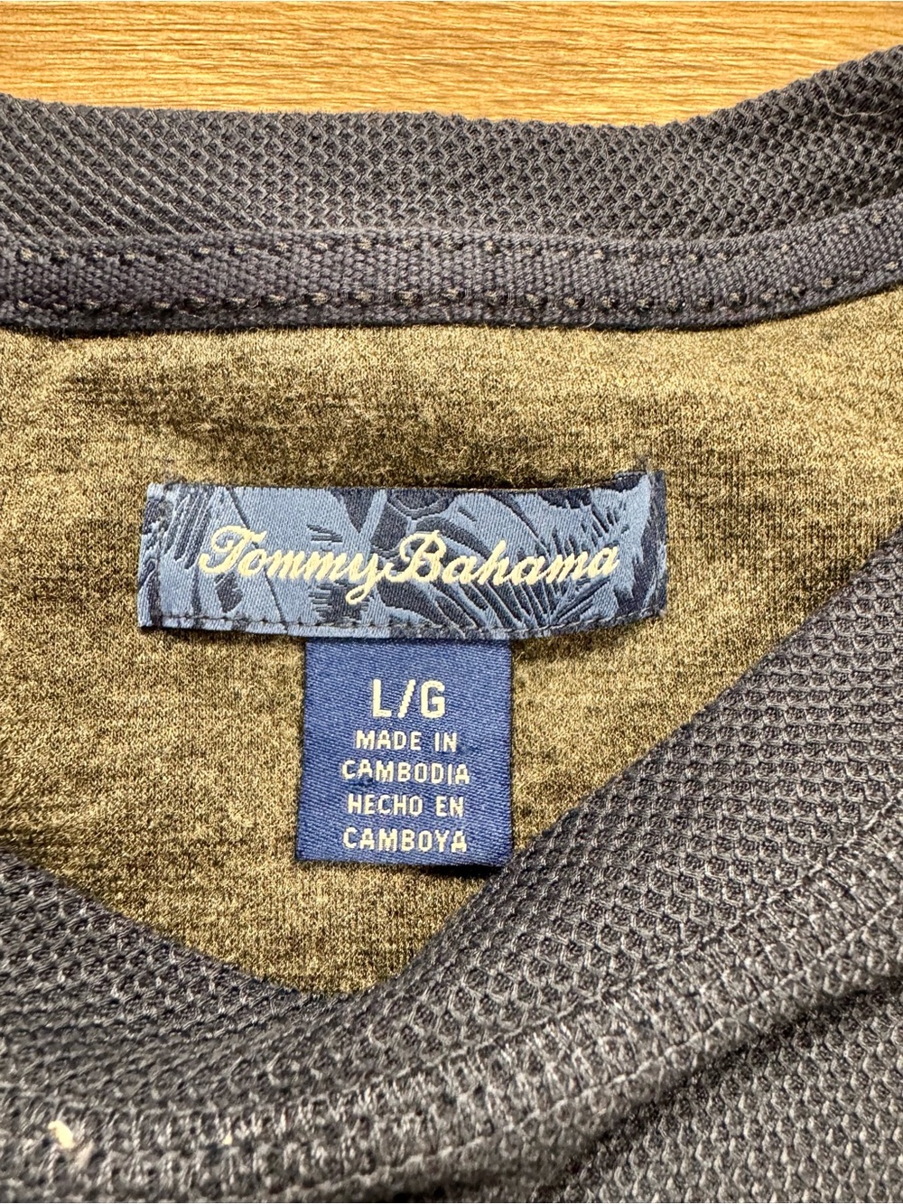 Tommy Bahama Blue Marlin Logo Performance Long Sleeve Shirt Men’s Large - Picture 4 of 8